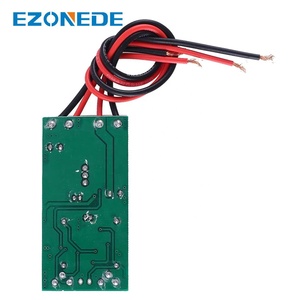 DC 36V a 12V de Radar de microondas, módulo de Sensor de tiempo de retardo de distancia de detección de voltaje ajustable controlador de interruptor - Product Image 3