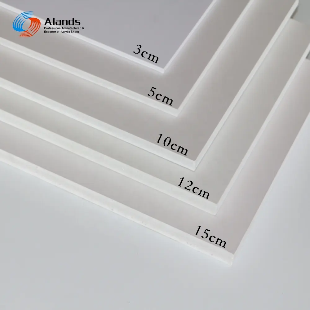 Alands plastazote foam Sintra 18mm 20mm PVC Forex Board/PVC Foam Sheet/PVC Forex Sheet For Kitchen Cabinet