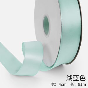 100yards satin <span class=keywords><strong>Ribbon</strong></span> 1.5 inch 4 cm polyester <span class=keywords><strong>ribbon</strong></span> đôi mặt trong cuộn cho vĩnh cửu Hoa rộng satin <span class=keywords><strong>Ribbon</strong></span> - Product Image 4