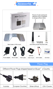 Mini pc industrial con doble LAN, Ordenador personal Linux/wins10 DDR3L c-eleron N3700, económica, dual HD, BT, wifi - Product Image 6