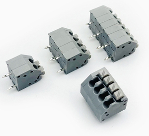 Good Quality 2.50 mm 3.50mm Pitch <strong>Spring</strong> <strong>Terminal</strong> <strong>Block</strong> DG250 WJ250 KF250 MX250 Type <strong>Push</strong> in Wire Connector - Product Image 1