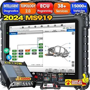 Autel Maxisys MS919 Escáner Igual que MS Ultra ECU Programación Codificación 40 + Reset Toplogy 2,0 Up de MS909 Elite II 3K + Pruebas