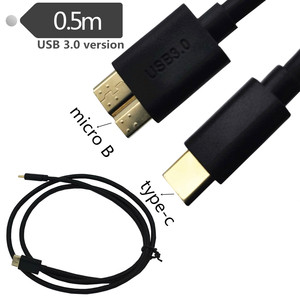 2025新型C型USB至Micro B 3.0电缆面板扩展Micro B至Type-C usb-c 3.0日期充电适配器电缆 - Product Image 4