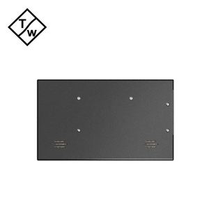 Nueva llegada tamaño pequeño 7 pulgadas Raspberry Pi pantalla táctil Monitor en carcasa de metal