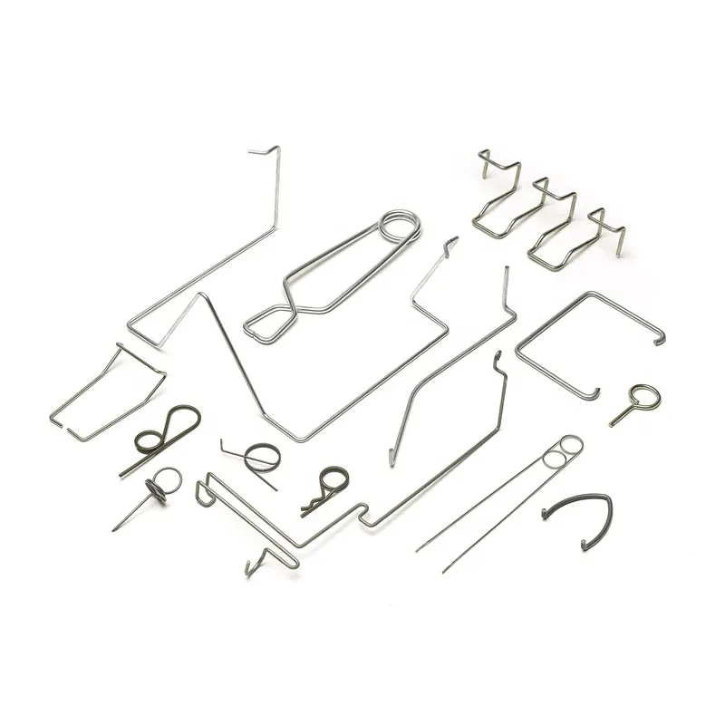 Cable de Piano de acero al carbono, Clip de precisión personalizado, forma redonda y cuadrada, productos de resorte, tipo U V S Z