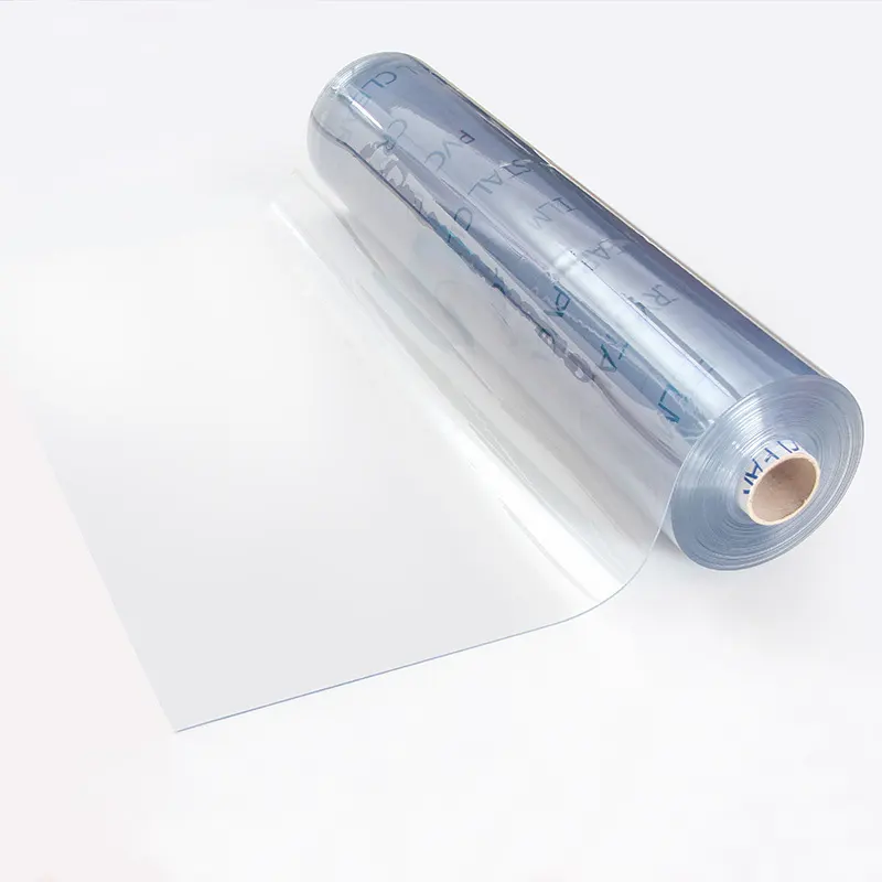 Smooth Waterproof Oilproof Soft Vinyl Transparent Tablecloth PVC Plastic Sheet