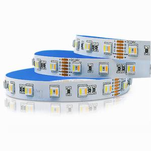 RGBWC 5 In 1 สีขาวอบอุ่นสีคู่อุณหภูมิไฟ LED Strip ขายส่ง - Product Image 1
