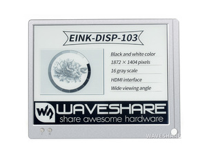 Schermo e-ink da 10.3 pollici display e-paper interfaccia Hd-mI protezione per gli occhi nessun supporto per luce blu Raspberry Pi/Jetson Nano/computer