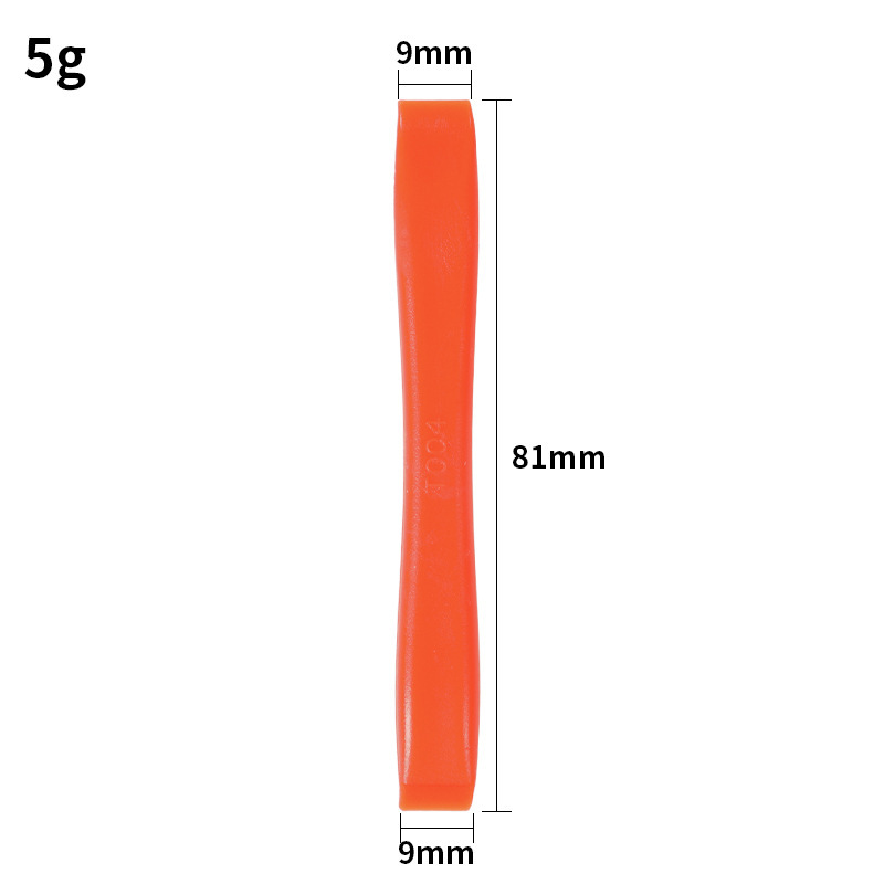 Double-ended curved crowbar T4 orange