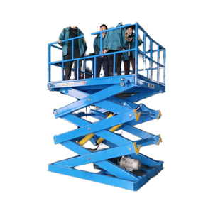 Plataforma elevadora fija, elevador hidráulico de tijera grande, carretilla elevadora eléctrica para carga y descarga, elevación de servicio pesado - Product Image 2