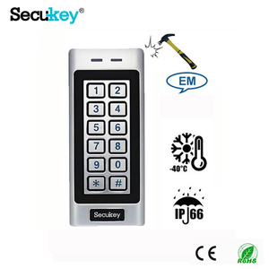 Zutrittskontrollsystem mit Dual-Relay-Tastatur, 12 ~ 28 V AC/DC 125 GHz Näherung EM-Karten-Zutrittskontrolle für 2 Türen - Product Image 5