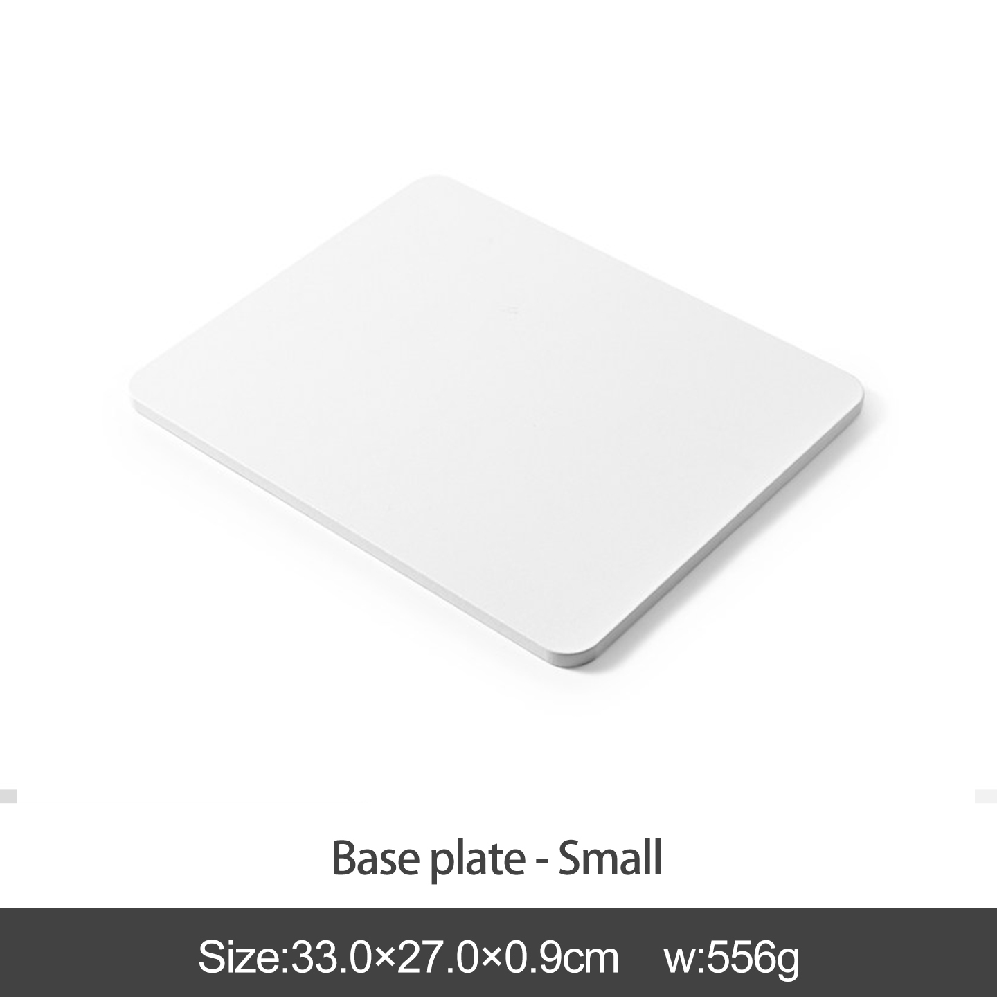 Plaque de base blanche-petite