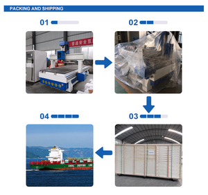 2025 Jinan promoción madera artesanía carpintería Artware CNC grabado corte máquina automática multifuncional - Product Image 3