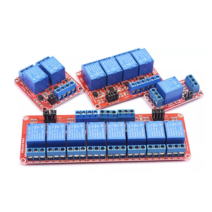 Relais modul 1 2 4 6 8 10 Kanäle 5V 12V 24V DC-Optokoppler-Isolation High Low Level Trigger Development Board Relais 12V 24V - Product Image 2