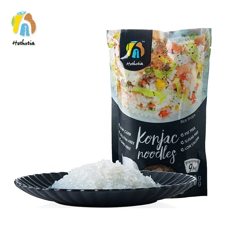 Gordura de emagrecimento baixa calorias camataki arroz orgânico konjac arroz malásia