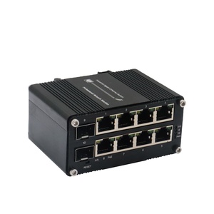 Fast <strong>Ethernet</strong> 10 Ports Poe Media Converter Series with SFP Slot <strong>Ethernet</strong> Switch Featuring QoS Function - Product Image 2