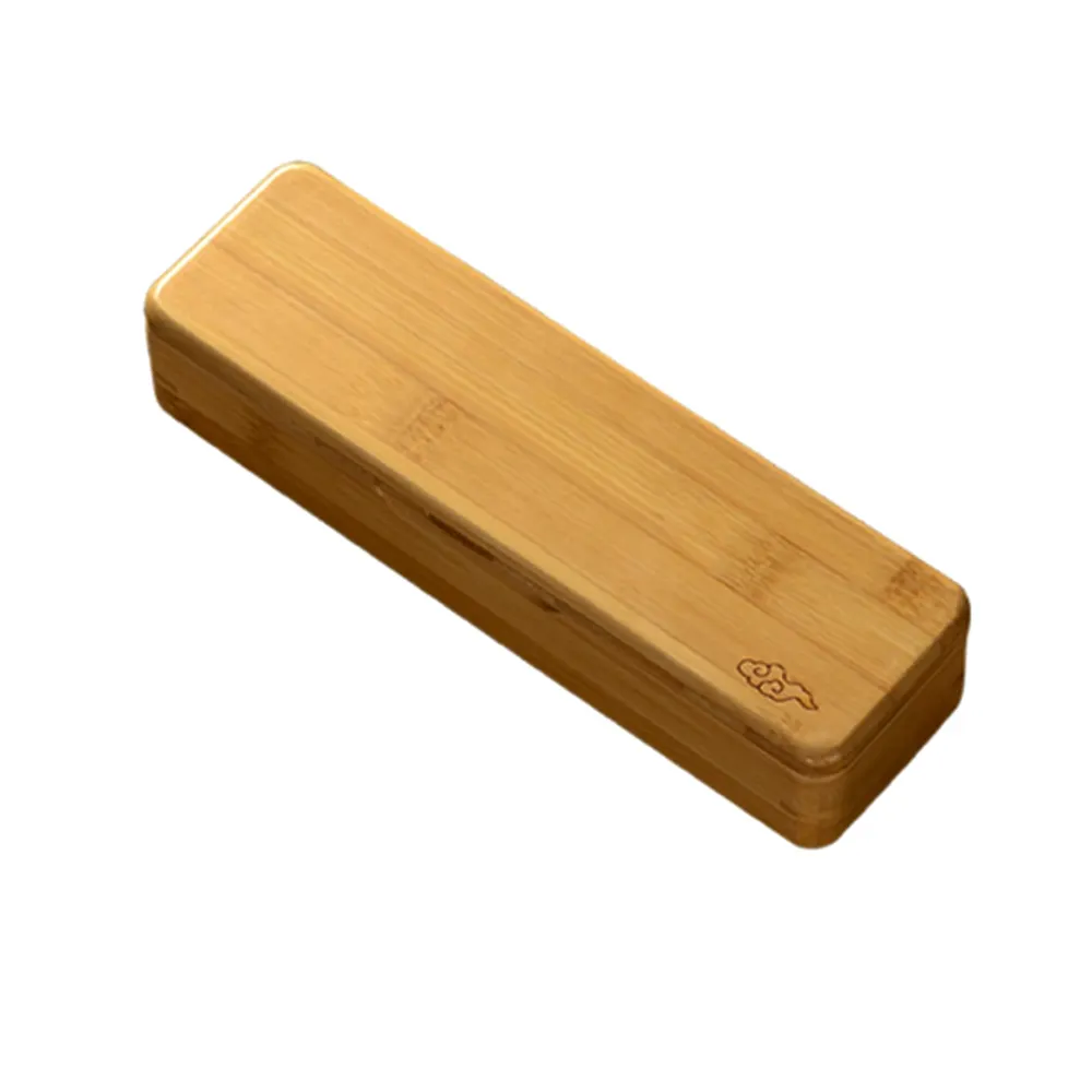 Роскошная деревянная коробка, маленькая бамбуковая чайная упаковочная коробка с магнитом, деревянная упаковочная коробка