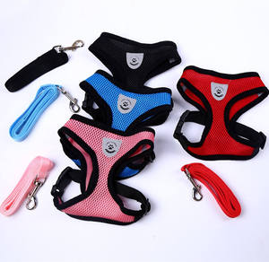 Skynuo Nylon Mesh Cats <strong>Harness</strong> Adjustable Soft Vest Walking Leash and Chest <strong>Harness</strong> for <strong>Small</strong> and Medium <strong>Dogs</strong> and Cats Pets - Product Image 5