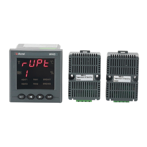 Acrel-Controlador inteligente para armario de distribución, dos sensores para 2 canales, temperatura, humedad, tamaño 75*75, 2 unidades - Product Image 4