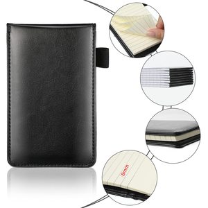 Custom Logo Leather Cover Pocket <strong>Notepad</strong> with Pen to Do Checklist School Student <strong>Notebook</strong> <strong>Memo</strong> <strong>Notepad</strong> - Product Image 6