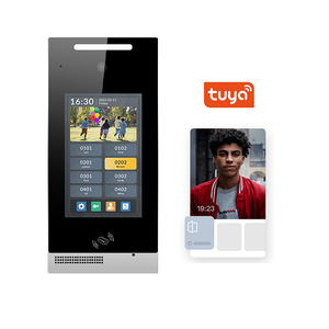 TUYA 8 Inch Android <strong>Smart</strong> Video <strong>Intercom</strong> <strong>Home</strong> Wired/<strong>WiFi</strong> Security <strong>System</strong> Poe Door Phone Multi-Apartment <strong>Intercom</strong> for Android - Product Image 1