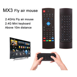Fábrica 2,4G inalámbrico MX3 Air Mouse Mini teclado voz retroiluminada Control remoto IR aprendizaje Control remoto para PC Android TV Box - Product Image 5