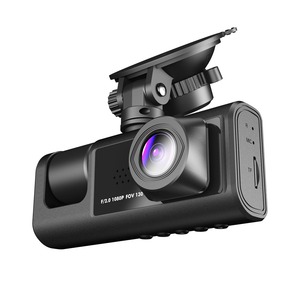 Gravação de 3 Canais WDR Gravador de Vídeo 1080P Dual Lens Car Dashcam WiFi Car Caixa Preta com Visão Noturna para Carros