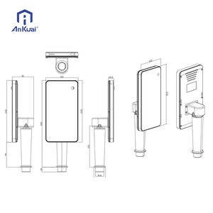 Vingerafdrukscanner Qr Controle Tourniquet Aanwezigheid Linux Systeem Gezichtsdetectie Cloud Camera Biologisch Herkenningsapparaat - Product Image 5
