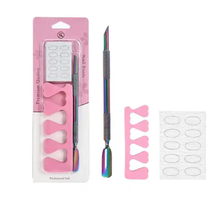 3pcs ensemble coloré Poussoir
