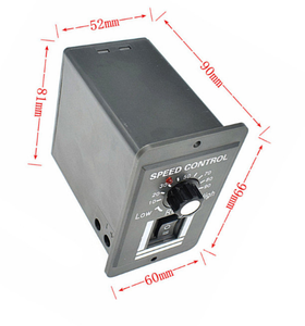 DC12V24V36V48V Gleichstrom motors teuerung 40A Bürsten motor drehzahl regler 10 A20A40A Motors teuer modul - Product Image 3