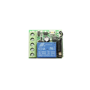 315mhz <strong>Wireless</strong> Remote <strong>Control</strong> Switch DC 12V 1CH <strong>Relay</strong> 433Mhz Receiver Module for Learning Code Transmitter Remote - Product Image 1