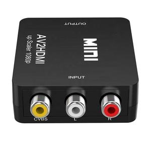 Convertidor pequeño Mini RCA AV CVBs A Adaptador HDMI RCA a salida HDMI Adaptador convertidor AV a HDTV de 3 pines - Product Image 2