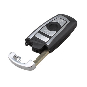 Araba anahtarı boş uzaktan anahtar Fob dış kapak 3 düğme anahtar kabuk için B M W M F 3 5 7 serisi E90 E92 E93 X5 F10 F20 F30 F40 - Product Image 1