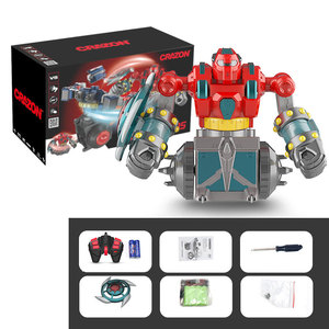 Remote-Controlled Multiplayer Combat <strong>Robot</strong> Interactive USB Cable Included Electric Toy for Children's Two-Person Boxing Combat - Product Image 6