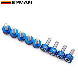 EPMAN JDM Style 8MM Metric <strong>Header</strong> Cup Washer Kit Quick Release Rear Bumper Fasteners for Honda Various Engines EP-DQ001 - Product Image 5