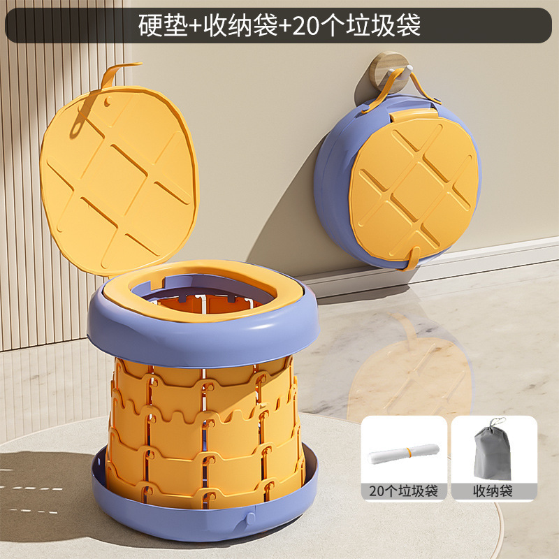 Bolsa de almacenamiento de alta dureza de cinco capas amarilla piña 120