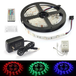 Kısılabilir RGB 12V led bant seti ile güç, denetleyici, led şerit rgb 5050 - Product Image 3