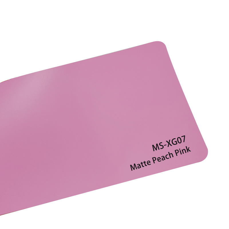 Rose pêche mat