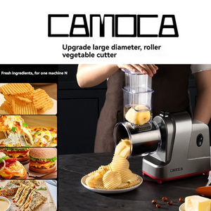 High Quality Multifunctional Fully Automatic Salad Machine, Lemon, <strong>Potato</strong>, Carrot Slicer, Vegetable, Fruit, and Cheese Chopper - Product Image 5