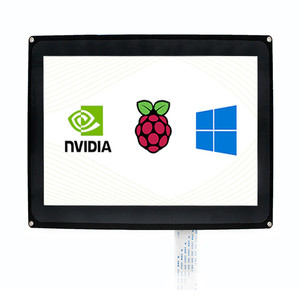 Porta VGA LCD touch screen con display capacitivo Raspberry PI 4/3 generazione B + 10.1" - Product Image 1