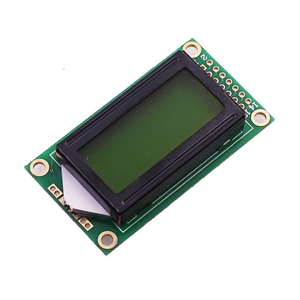 0802 <strong>LCD</strong> <strong>Display</strong> <strong>Module</strong> 8 X 2 <strong>Character</strong> 5V LED Backlight 16P LCM <strong>LCD</strong> Blue/Green Screen for DIY Kit - Product Image 1