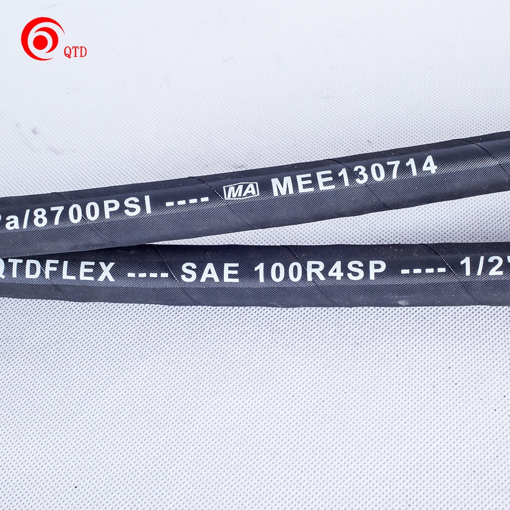 Four layers steel wire spiral rubber hose(4sp/sh)