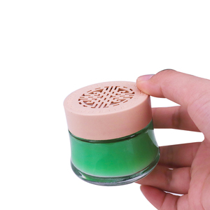 Chai Làm Mát Không Khí Tinh Dầu Hình Tròn Bình Khuếch Tán Mùi Hương Xe Hơi Dầu Nước Hoa Có Nắp Gỗ Bình Đựng Khuếch Tán Ô Tô - Product Image 1