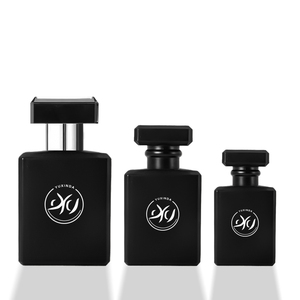 <strong>Deluxe</strong> New Design square 30ml 50ml 100ml Empty Spray Perfume <strong>Oil</strong> Bottle Glass with OEM Boxs - Product Image 1