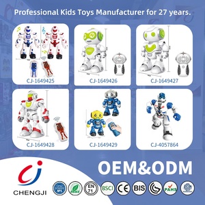 Chengji Robot akıllı elektronik oyuncak B/o yürüyüş dans müzik Ai kızılötesi uzaktan kumanda akıllı programlanabilir robotlar çocuklar için - Product Image 5