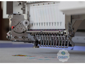 12 15 Needle Digitizing <strong>Software</strong> Embroidery Machines Glass Bead Swf <strong>Computer</strong> Old Embroidery Machine in Korea Aluminum Frame - Product Image 4