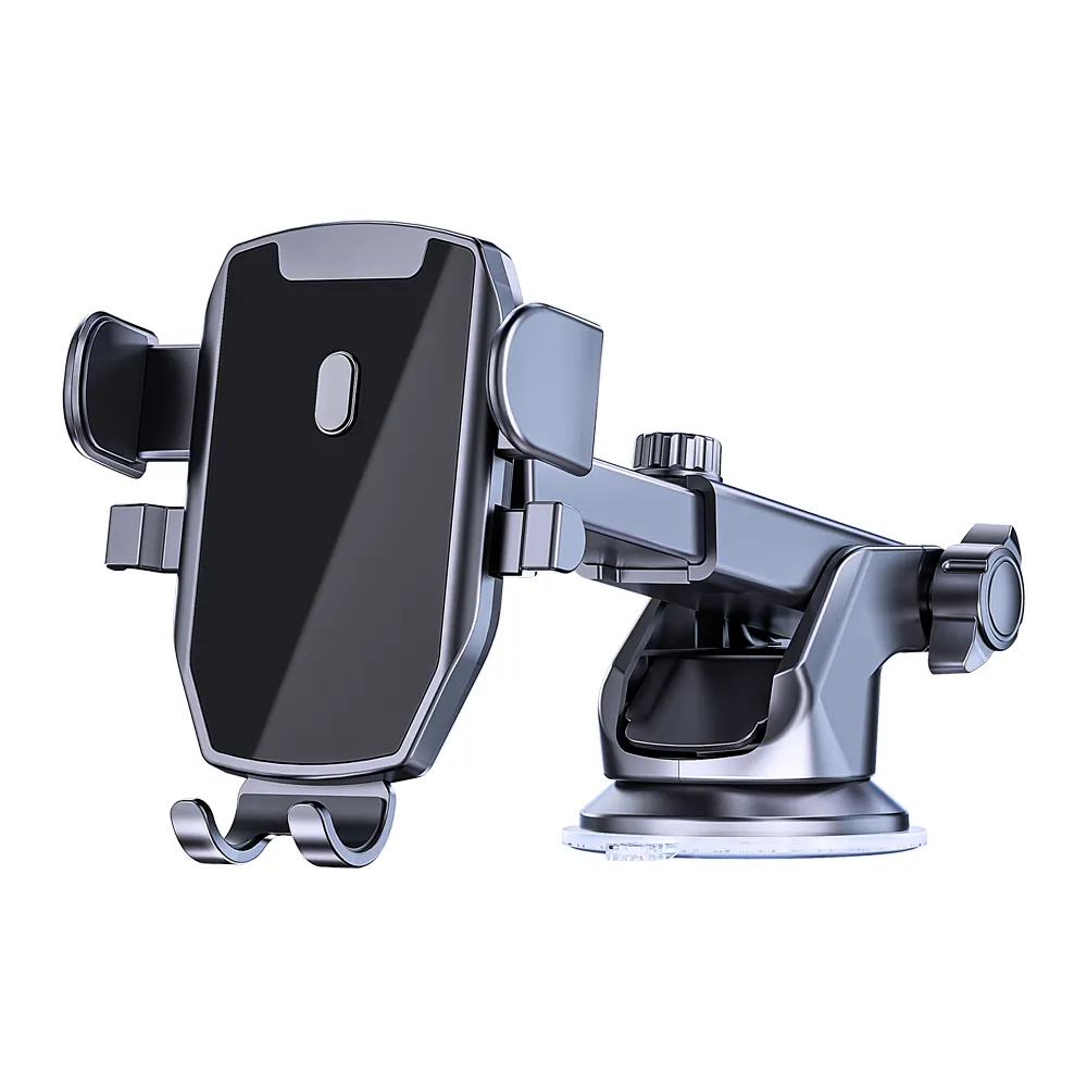 Dễ dàng một cảm ứng rảnh tay bàn đứng Bảng điều khiển kính chắn gió phổ xe núi người giữ điện thoại cho Iphone 15 Pro Max Samsung
