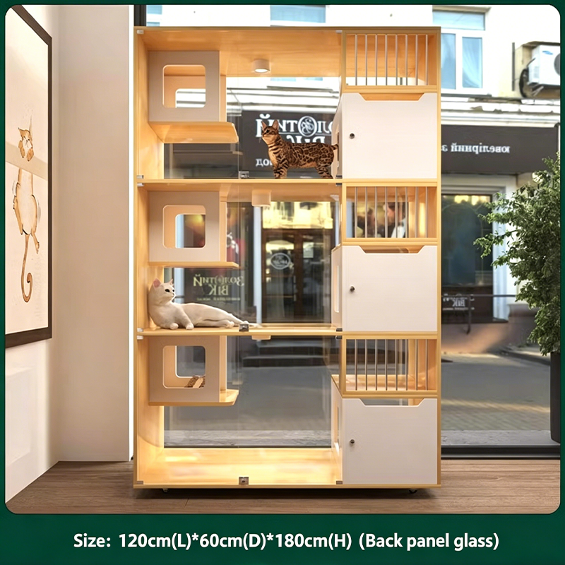 Modelo F (largo 120 cm, ancho 60 cm, alto 180 cm)