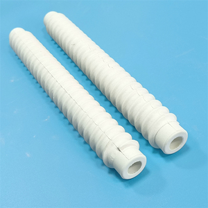 Yüksek sıcaklık korindon Mullite Alumina Al2O3 seramik iplik tüp için sarma teli elektrik seramik ürün - Product Image 1
