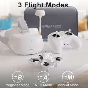 โดรนแข่งขันไมโคร FPV ขนาดเล็ก2.4G ขนาดเล็กสำหรับผู้เริ่มต้นใช้รักษาระดับความสูงโดรนขนาดเล็ก - Product Image 5